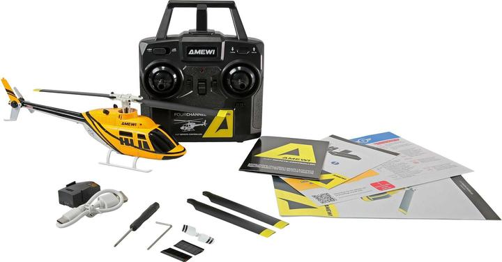 Image du produit Amewi Bell 206 Jet Ranger Helikopter 4-Kanal 6G RTF