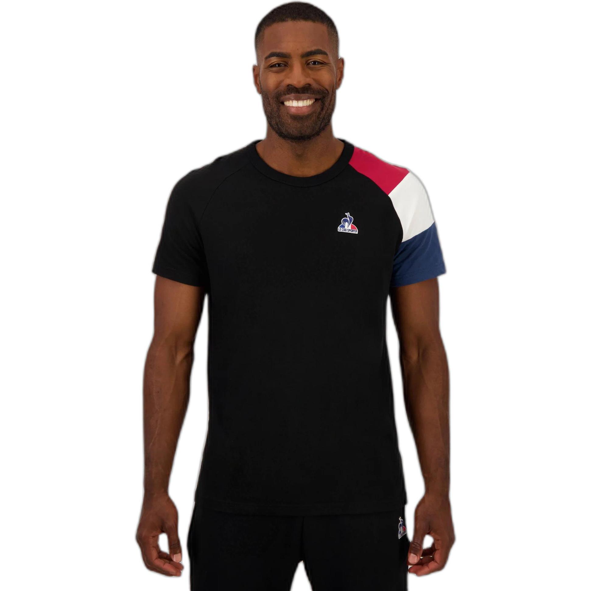 Le Coq Sportif, Herren, Shirt, N°1, Schwarz, (XS)