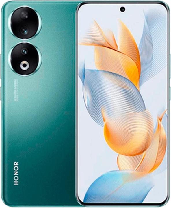 Honor 90 (512 Go, Vert émeraude de minuit, 6.70", SIM + eSIM, 5G)