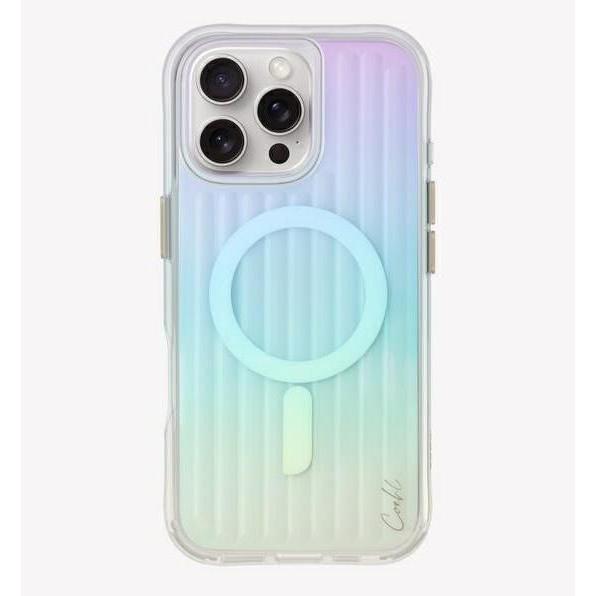 Uniq etui Coehl Linear iPhone 16 Pro Max 6.9" Magnetic Charging opal/iridescent (Apple iPhone 16 Pro Max), Smartphone Hü...