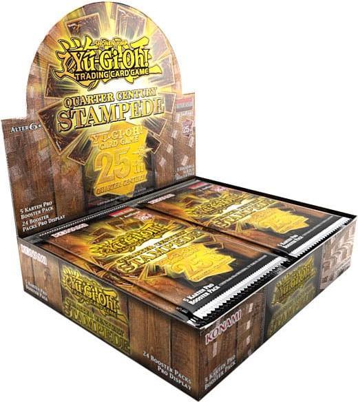 Productafbeelding Yu-Gi-Oh Kwart eeuw Stampede boosterdoos (Duits, Booster display)