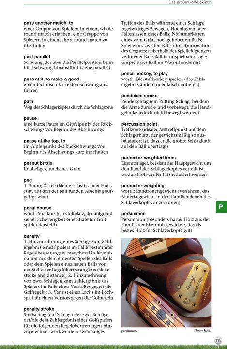 Image du produit Das grosse Golf Lexikon (Allemand, Jürgen Schiffer, Patrick Labriola, 2015)