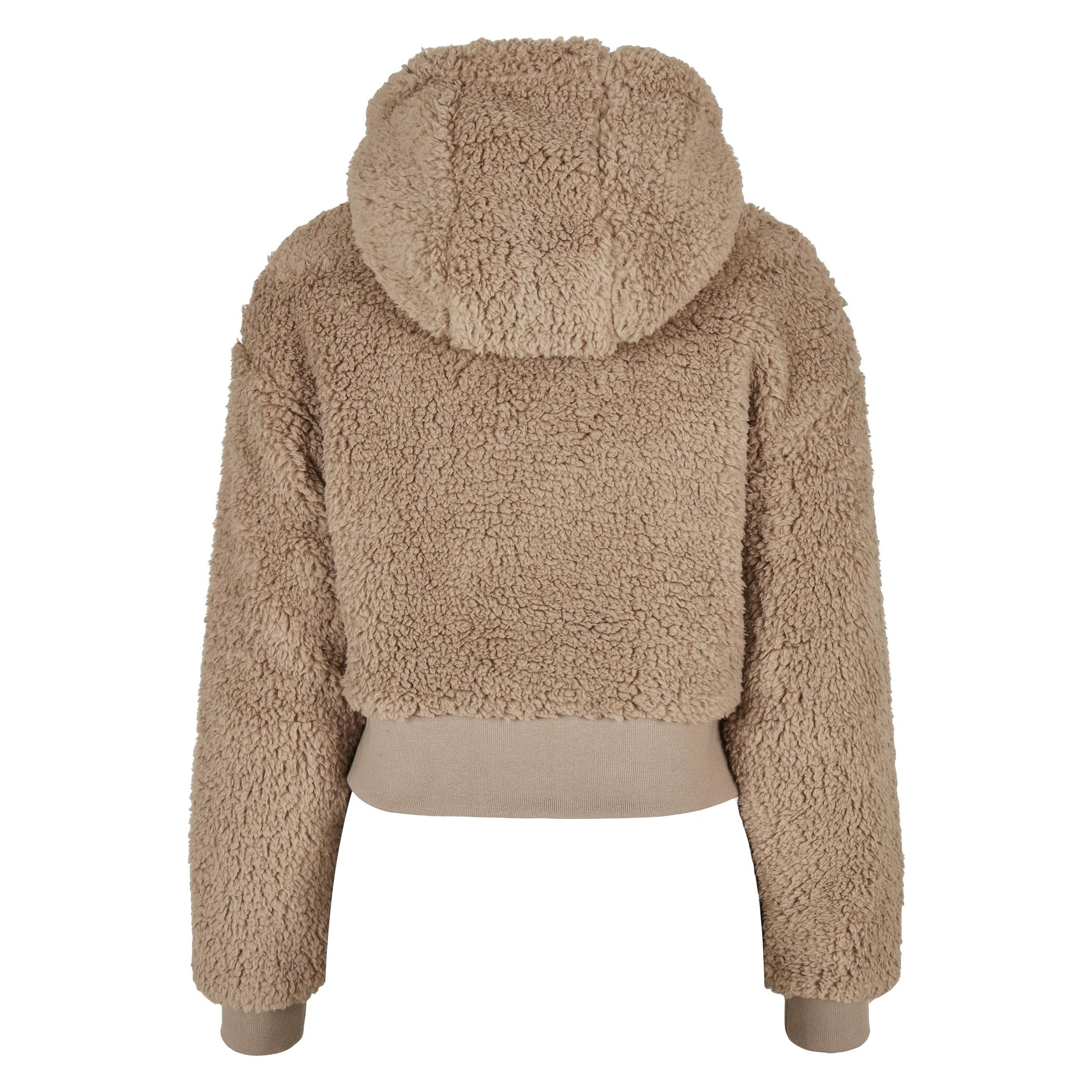 Urban Classics, Damen, Leichte Jacken, Ladies Short Oversized Sherpa Jacket, Violett, (Xxl)