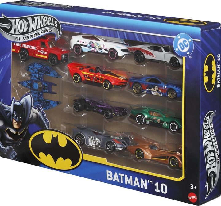 Actual product image Hot Wheels Batman 10-Pack