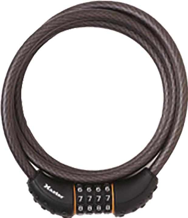 Actual product image Master Lock Quantum cable lock 10 mm x 1,800 mm key