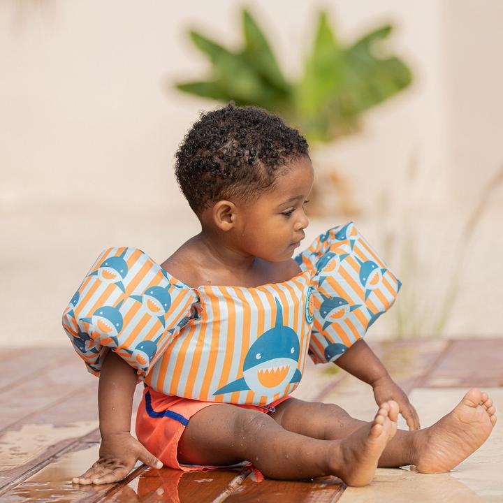 Actual product image Swim Essentials Float Wings Strap Shark