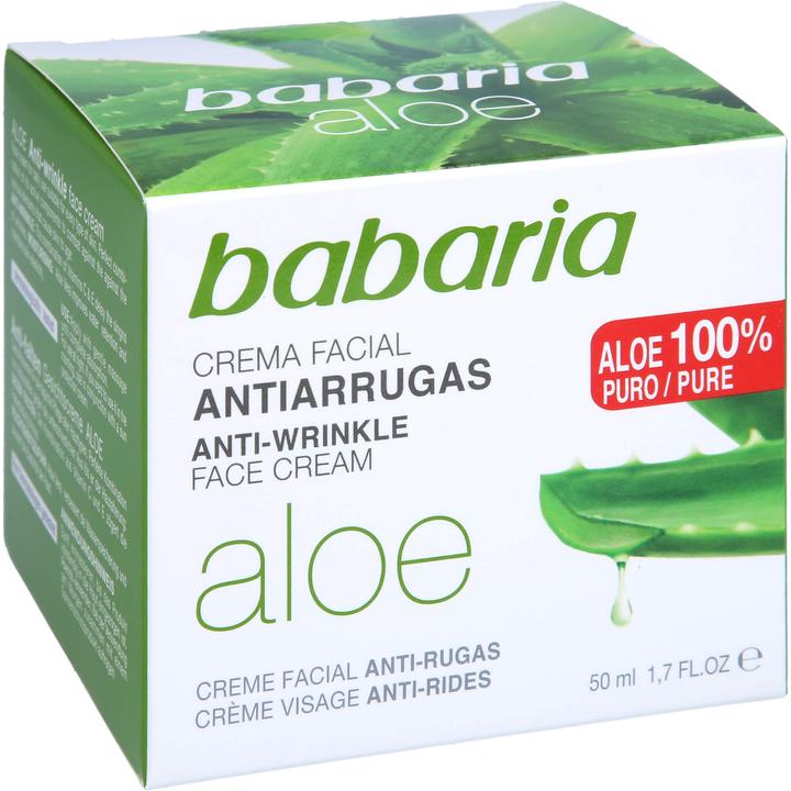 Produktbild Babaria Anti-Falten Creme Aloe Vera 50 ml (50 ml, 24h Creme)