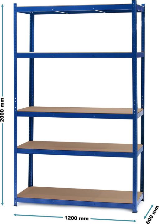 Immagine prodotto Wiltec Schwerlastregal Set