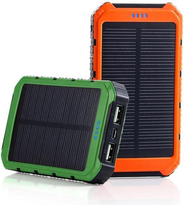 Actual product image Powerneed S6000Y power bank Lithium Polymer LiPo 6000 mAh Black Orange (6000 mAh, 0.80 W, 22.20 Wh)