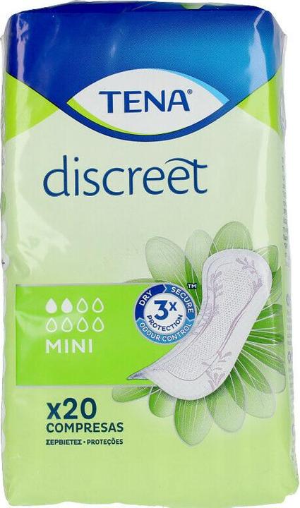 Actual product image Tena DISCREET compresa incontinencia mini 12 uds (20 x, Mini)