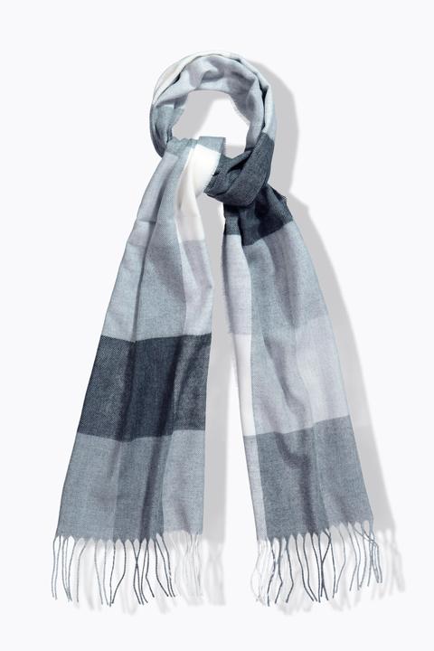 Immagine prodotto Ulla Popken Sciarpa a quadri con frange