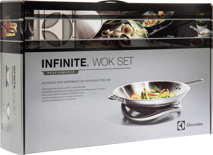 Produktbild Electrolux INFI-WOK frying pan (34 cm, Wok Pfanne, Edelstahl)