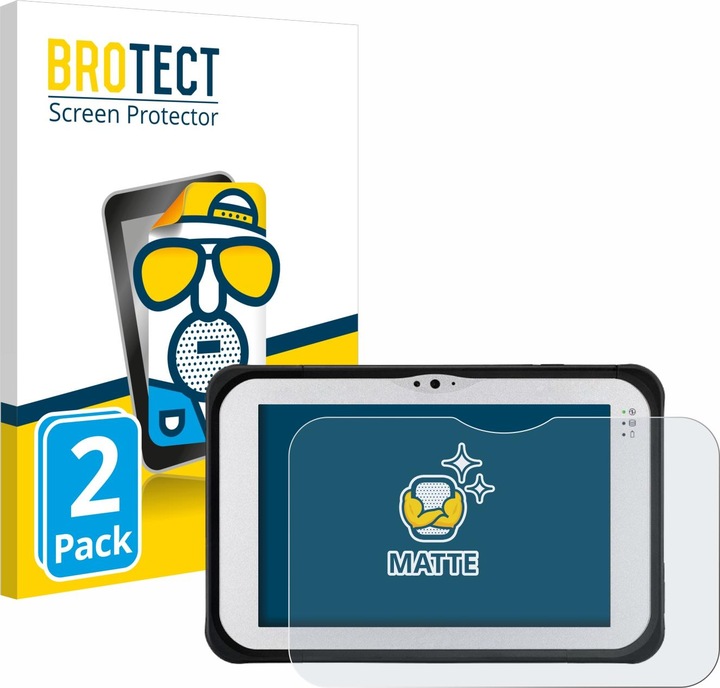 Productafbeelding BROTECT Antireflecterende schermbeschermer mat (2 Stuk, Toughpad FZ-M1)