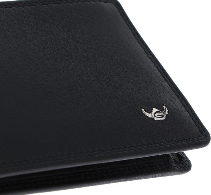 Actual product image Golden Head Polo wallet RFID leather 10 cm