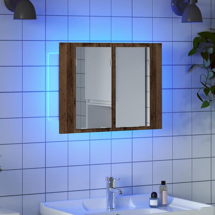 Produktbild vidaXL LED-Spiegelschrank (60 x 12 x 45 cm)