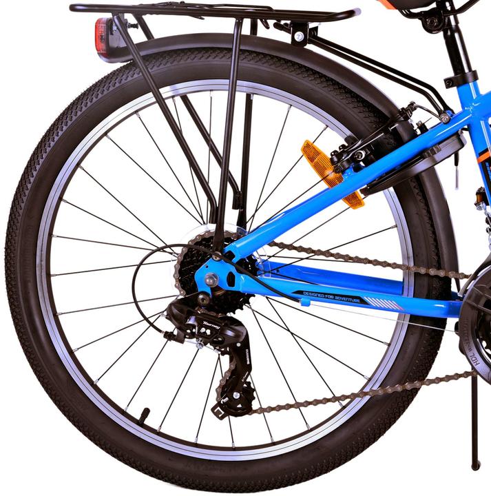 Produktbild Volare Cross Kinderfiets - Jongens - 24 inch - Blauw - 18 versnellingen (24")