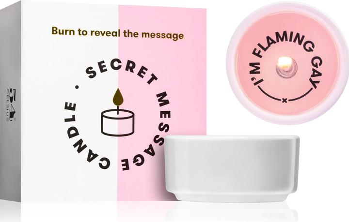 54Celsius Secret Message Candle I am flaming gay (1 Stk.)