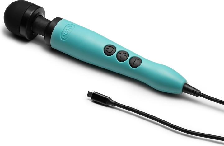 Actual product image Doxy 3 USBC Wand Vibrator Türkis