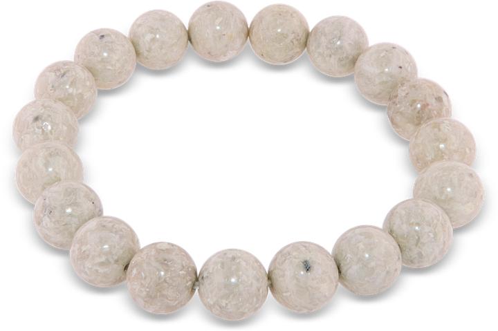 Actual product image Leyda Riverstone (river quartz) bracelet (18 cm, Coloured stone)