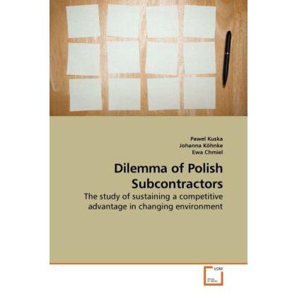 Dilemma of Polish Subcontractors, Fachbücher
