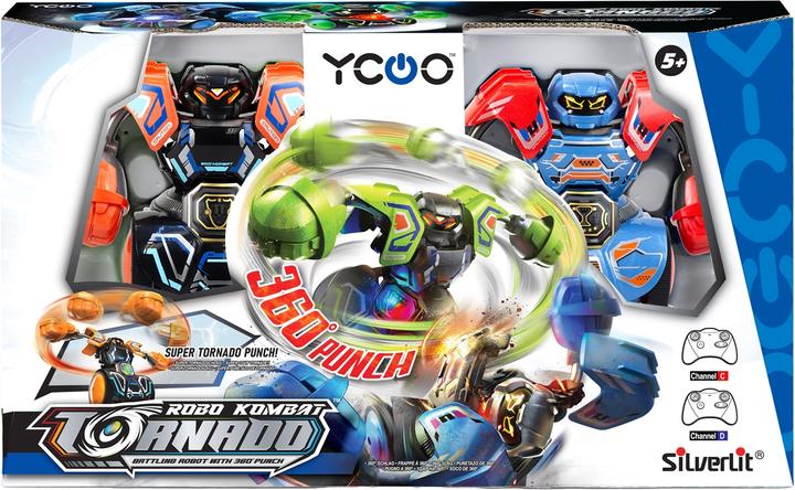 Actual product image Silverlit Robo Combat Tornado Battle Pack
