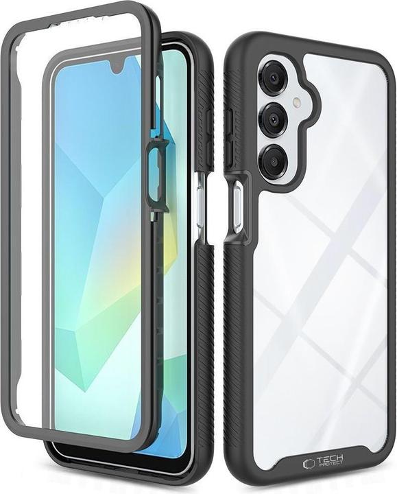 Actual product image Tech-Protect Defense Case für Samsung Galaxy A17 4G / 5G - Schwarz (Oppo A17 4G)