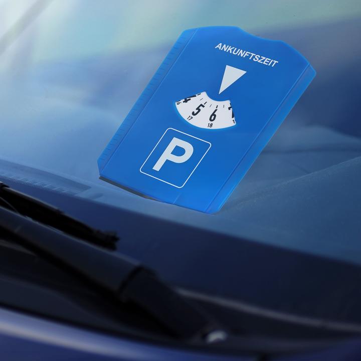 Actual product image Relaxdays Pack of 10 Parking Discs with Ice Scraper