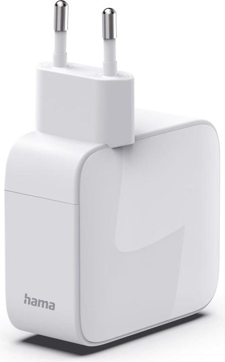 Image du produit Hama Chargeur rapide, GaN, 2x USB-C (30 W, 2 ports)