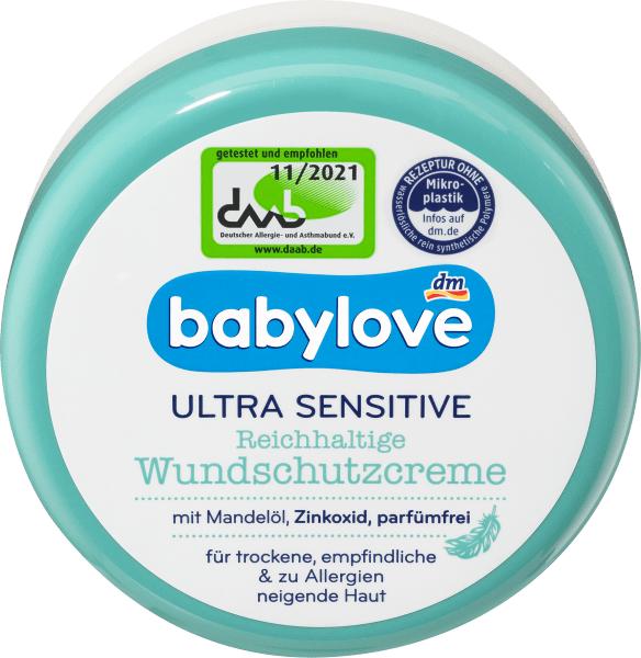 Image du produit dm babylove Crème de protection des plaies ultra sensitive