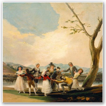 Image du produit Trenddeko de Goya - Le jeu du colin-maillard (20 x 20 cm)