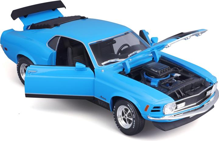 Produktbild Maisto Ford Mustang Mach 1 1970 1/18 blau