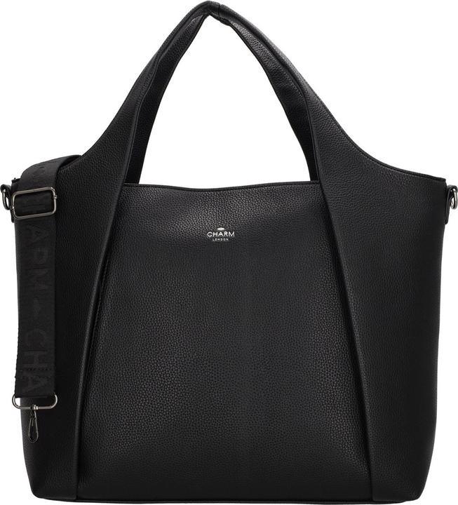 Charm London Mulberry Street Laptoptas 15,6 inch - Trendy Schoudertas - School Werk (Similicuir)