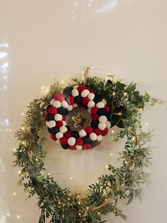 Produktbild Vertbaudet Weihnachtskranz aus Filz