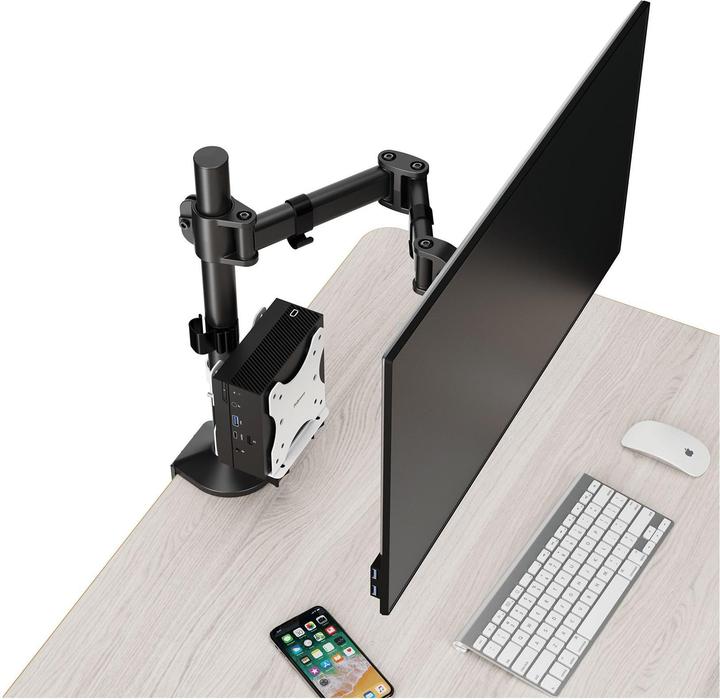 Produktbild Fellowes PC-Halterung Thin Client Metall weiss