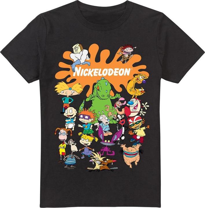 Immagine prodotto Nickelodeon Maglietta Gruppo Splat Uomo (4XL)