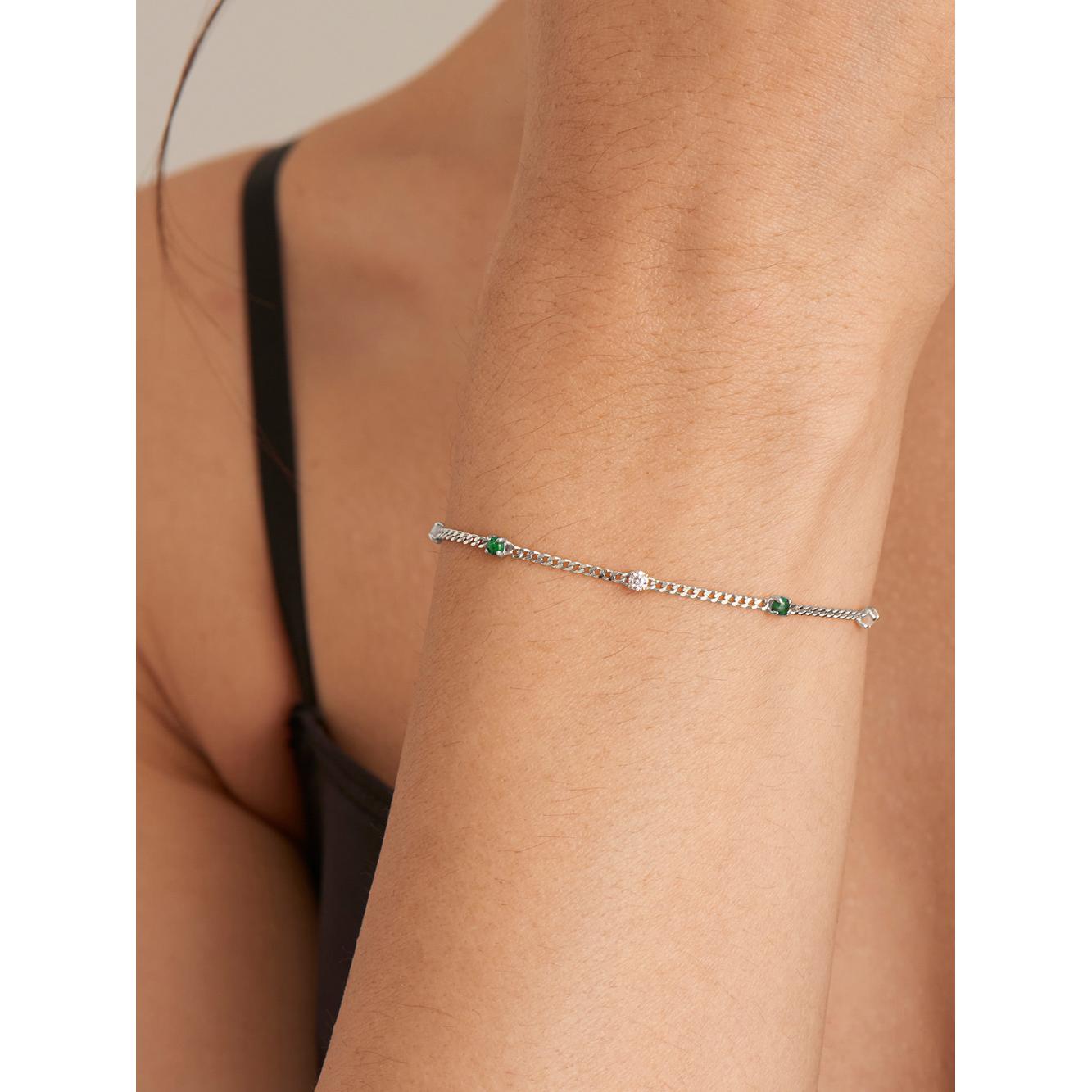 Thumbnail - Ania Haie, Armschmuck, Armband Second Nature B039-01H-M Damen, (16.50 cm, 925er Silber)