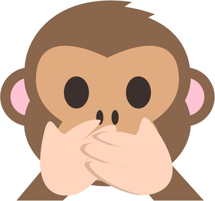 Actual product image Emojione Emoji Speak No Evil Monkey (120 x 128 cm)
