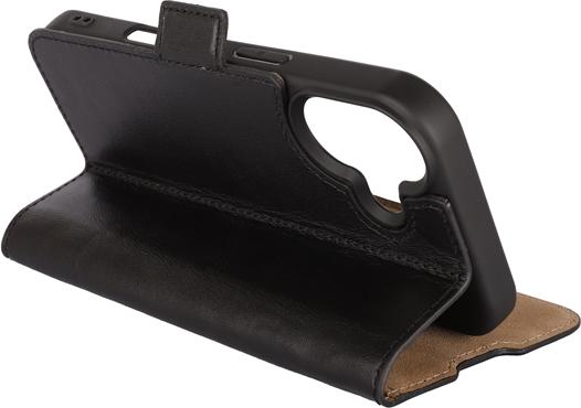 Produktbild Mike Galeli Book-Cover Leder Fabio black (Apple iPhone 17)