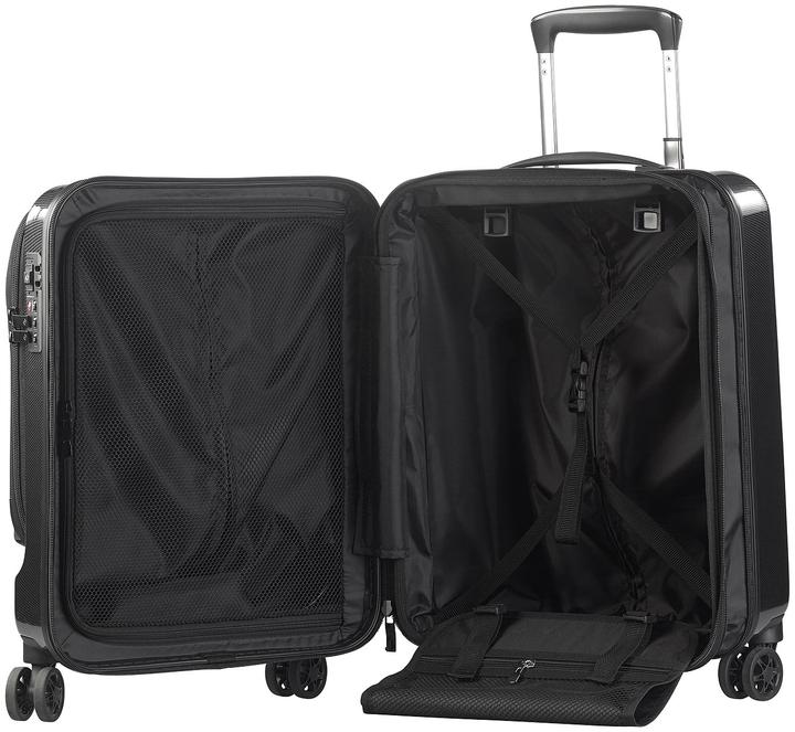 Produktbild Xcase Handgepäck-Trolley mit Dehnfalte & Powerbank-Anschluss (34 l, Handgepäck (bis 50l))