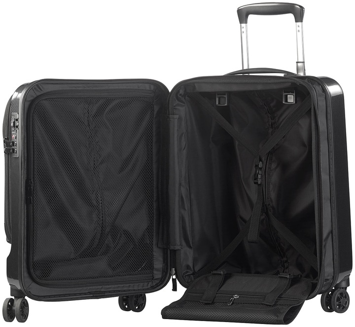 Produktbild Xcase Handgepäck-Trolley mit Dehnfalte & Powerbank-Anschluss (34 l, Handgepäck (bis 50l))