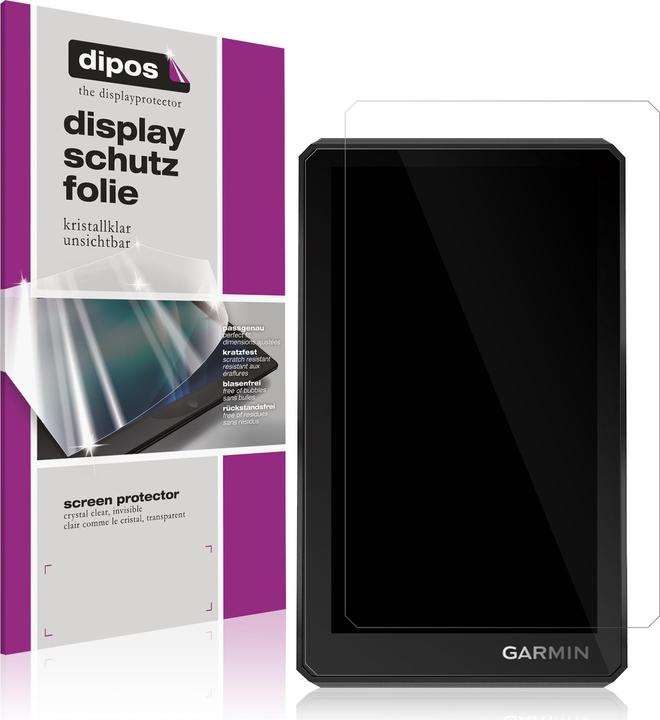 Actual product image Dipos Screen Protector Crystalclear for Garmin zumo XT