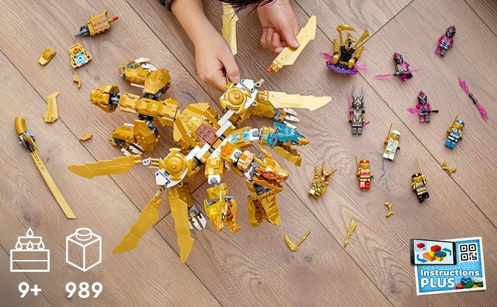 Immagine prodotto LEGO Drago Ultra Oro dei Lloyd's (71774, LEGO Ninjago)