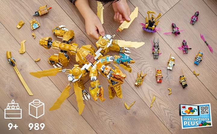Image du produit LEGO Le dragon d'or Ultragold de Lloyd (71774, LEGO Ninjago)