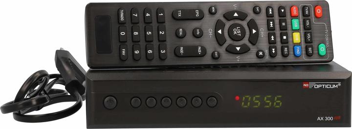 Productafbeelding Opticum HD X 300 plus zwarte HDTV-ontvanger (DVB-S)