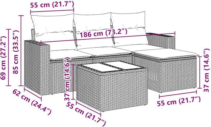 Produktbild vidaXL Kareem