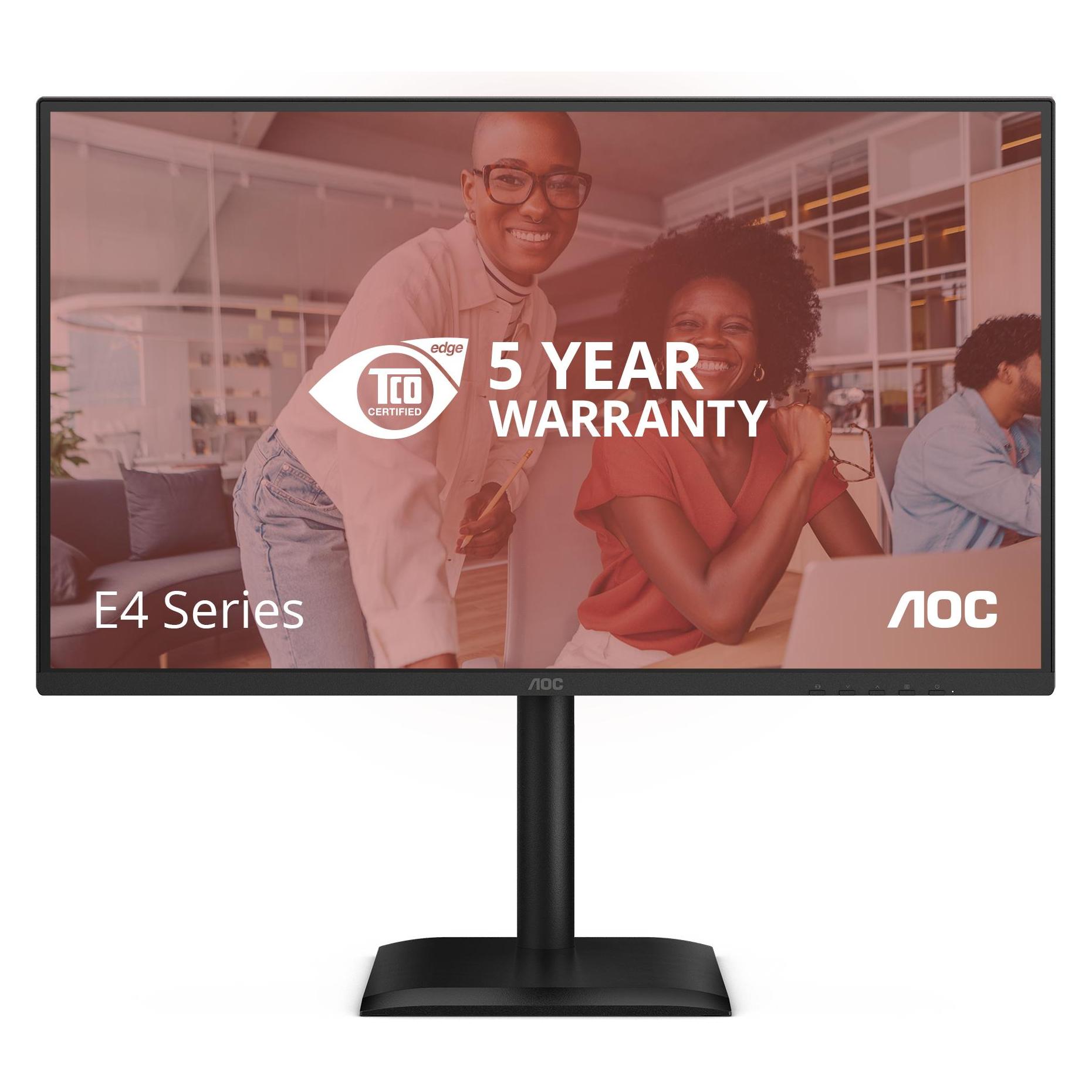 AOC Q27E4U (2560 x 1440 Pixel, 27"), Monitor, Schwarz