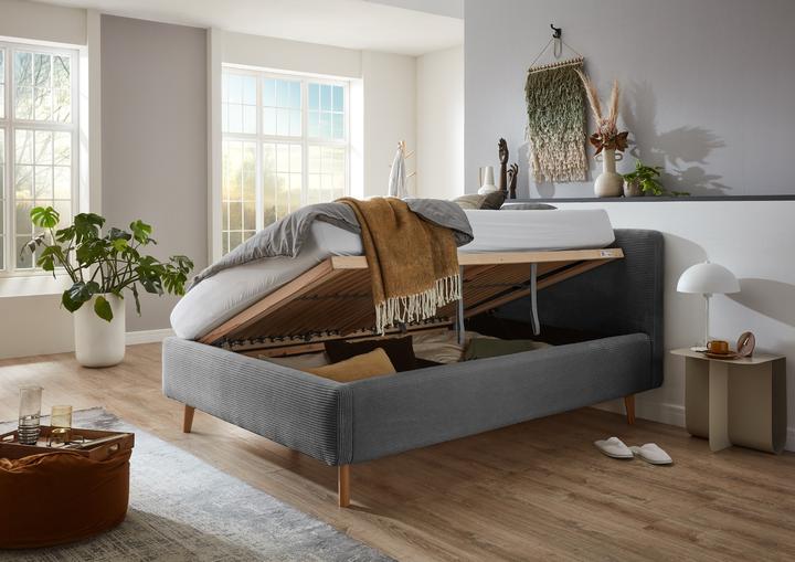 Immagine prodotto Meise Möbel Letto imbottito Mattis con rete (140 x 200 cm)