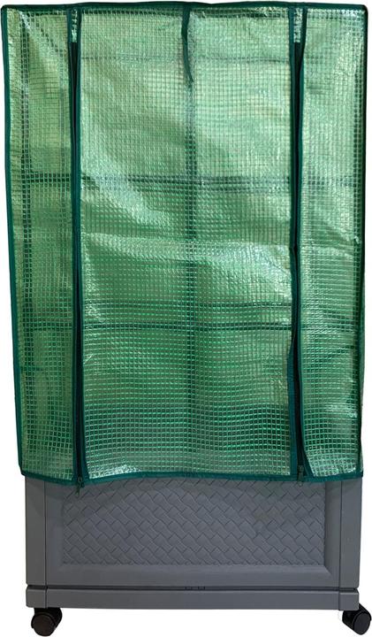 Immagine prodotto HTI-Living Pflanzkübel mit Rankgitter und Folienabdeckung Nessa 60x30 cm