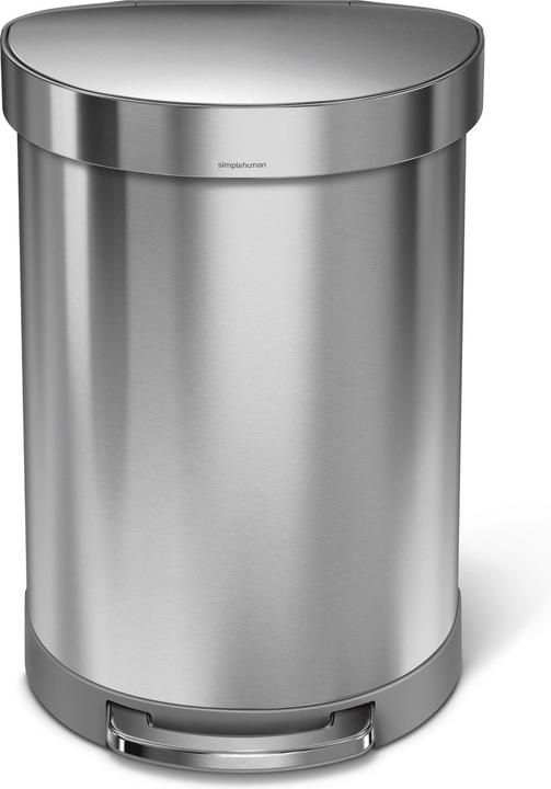 Simplehuman Halbrunder Abfalleimer (60 l)