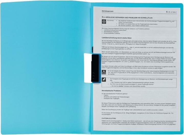 Image du produit Kolma Agrafeuse à pince Easy A4 bleu (A4, 1x)